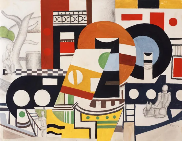 Fernand Léger, "Le remorqueur".