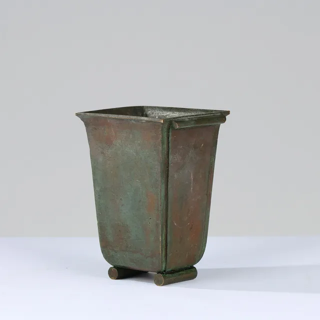 SUNE BÄCKSTRÖM (1935-2011). Vase af patineret bronze, modelnr. 9053, Swedish Grace, Sverige, 1920/1930'erne.