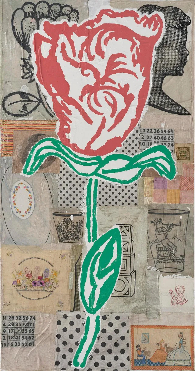 Donald Baechler, "Parlour".