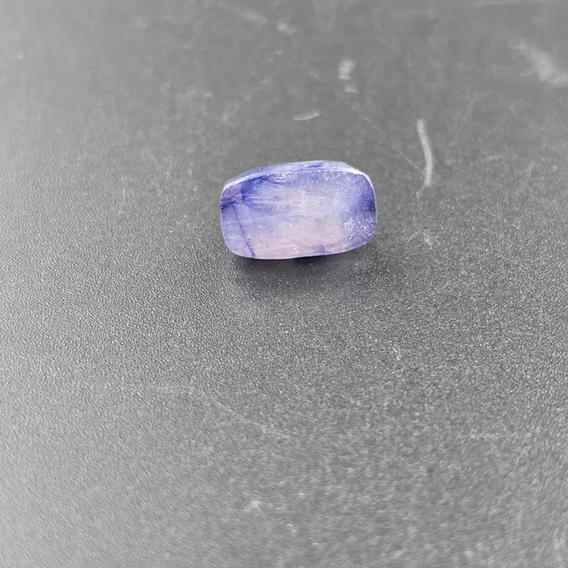 - 7.81ct Blue Sapphire, GFCO Swiss Certified.