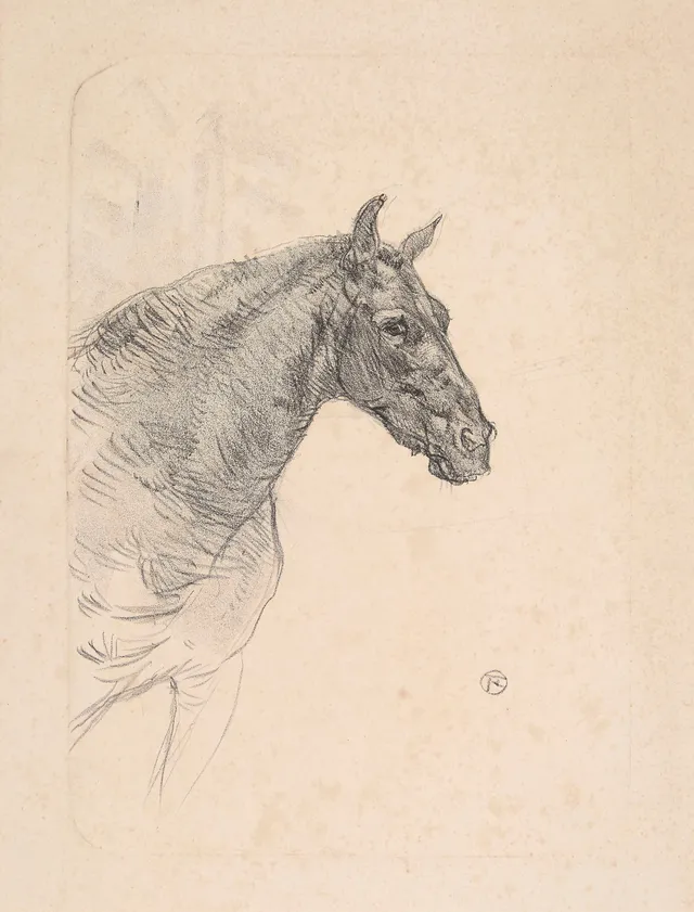 Toulouse-Lautrec, Henri de — "Le poney Philibert" 1898