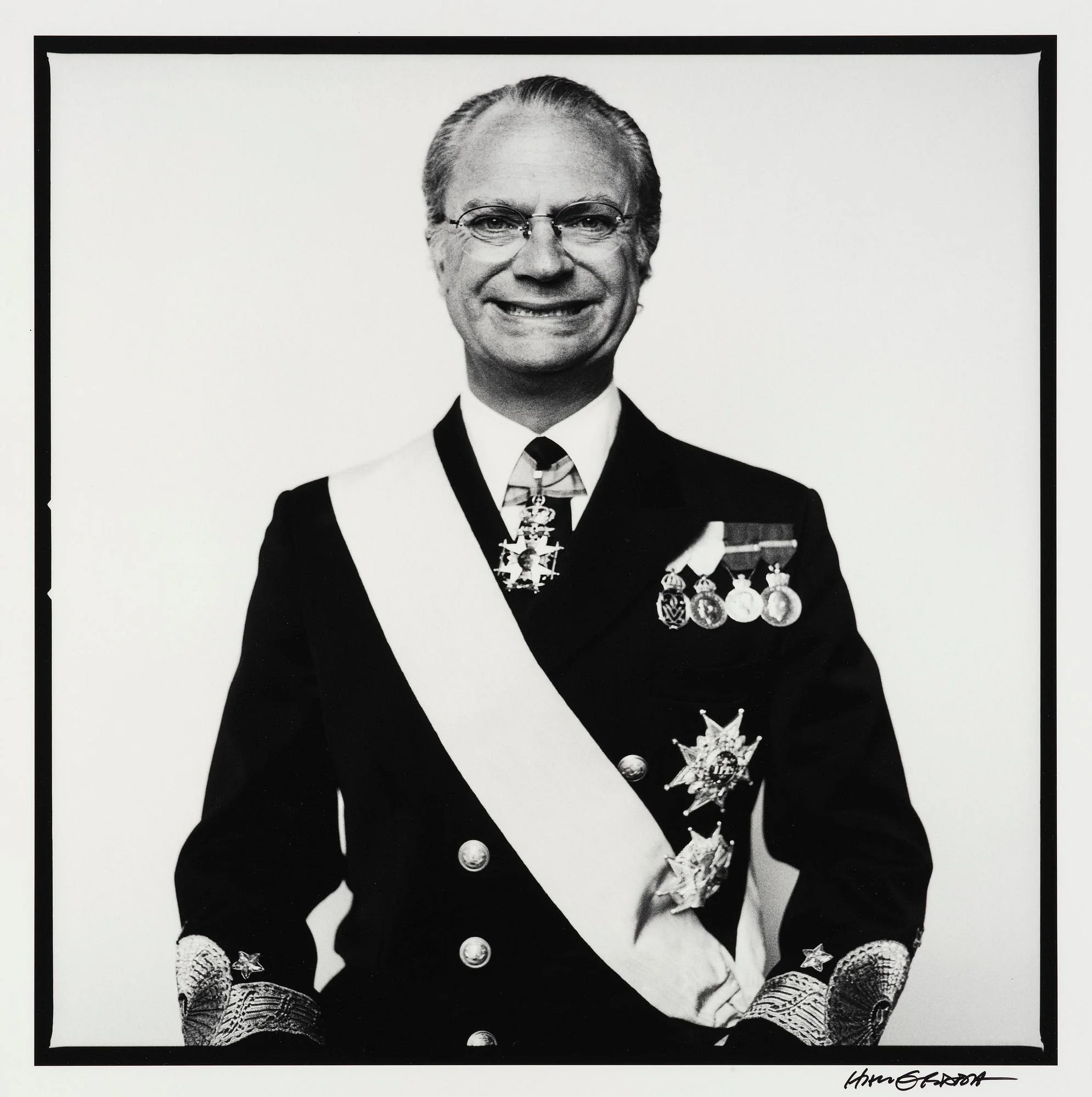 Hans Gedda, "Carl XVI Gustaf", 2010. — Bukowskis