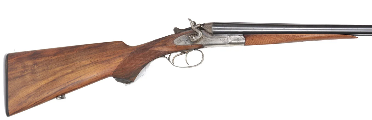 209. HAGELGEVÄR, svenskt, enkelskott, fabrikat Husqvarna, modell 100, kaliber 16/70, tillv.nr 61971, se-nr SE0145825. — Shotguns — Walter Borg