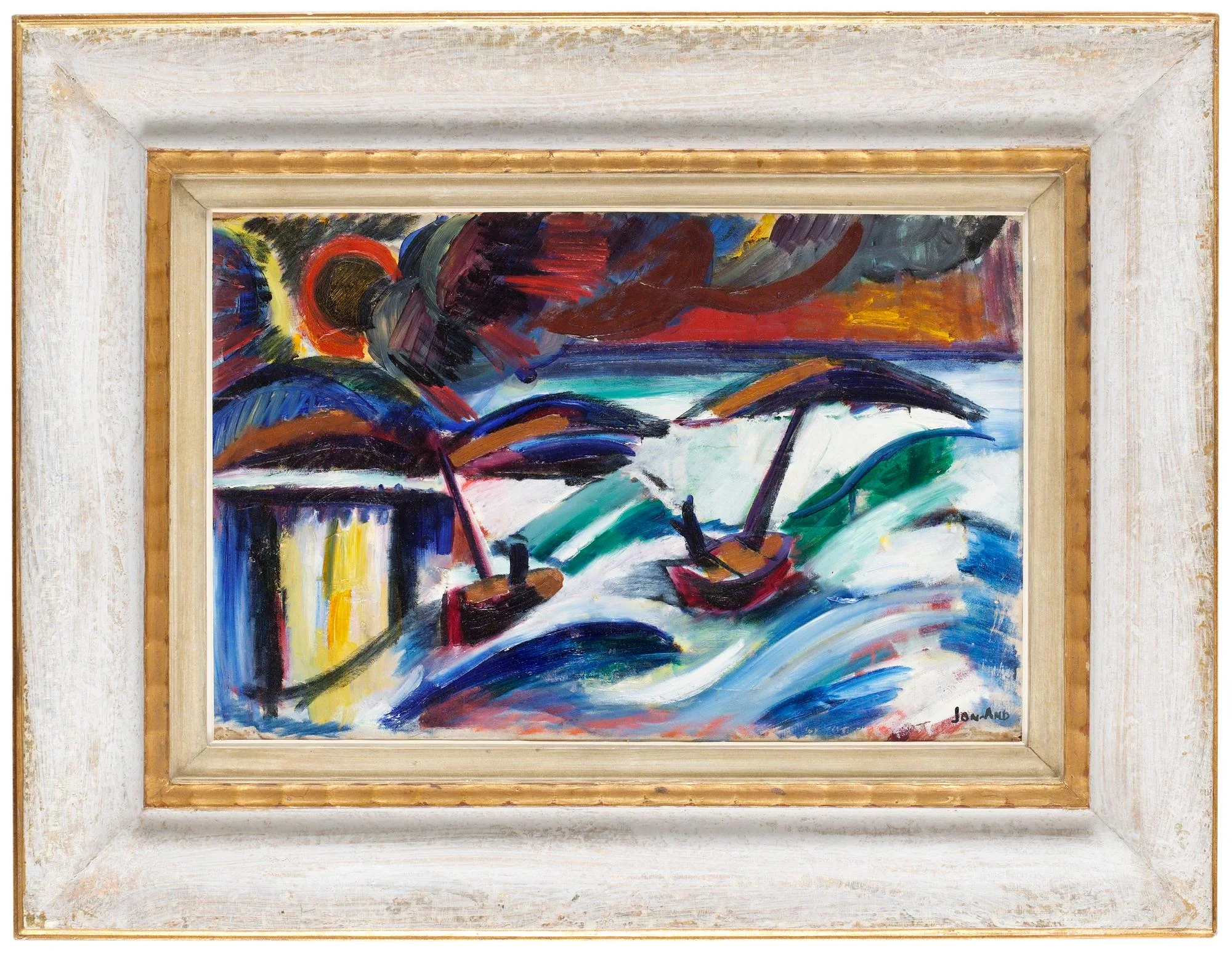 John Jon-And, "I havsbandet, Gullholmen". — Bukowskis