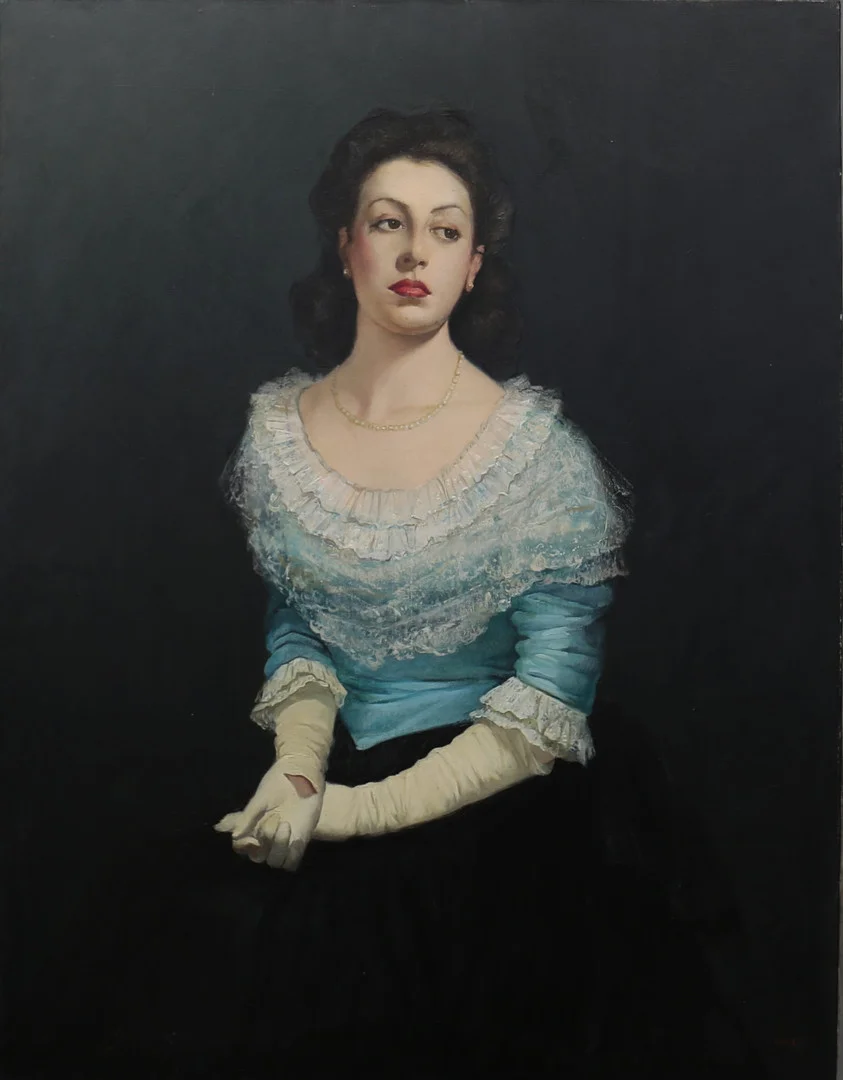 ARMAND MIRAVALLS BOVÉ. A girl. — Paintings — Balclis