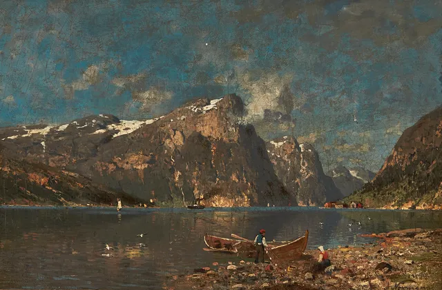 Normann, Adelsteen — Fjordlandskap