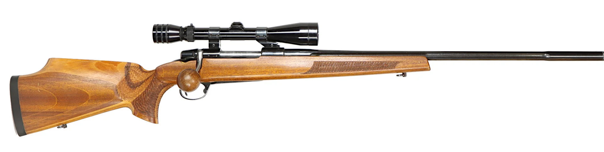 KULGEVÄR, fabrikat FFV/Husqvarna, modell 1900, kaliber 6,5x55, tillv.nr 503768, se-nr SE1105388. — Rifles — Walter Borg