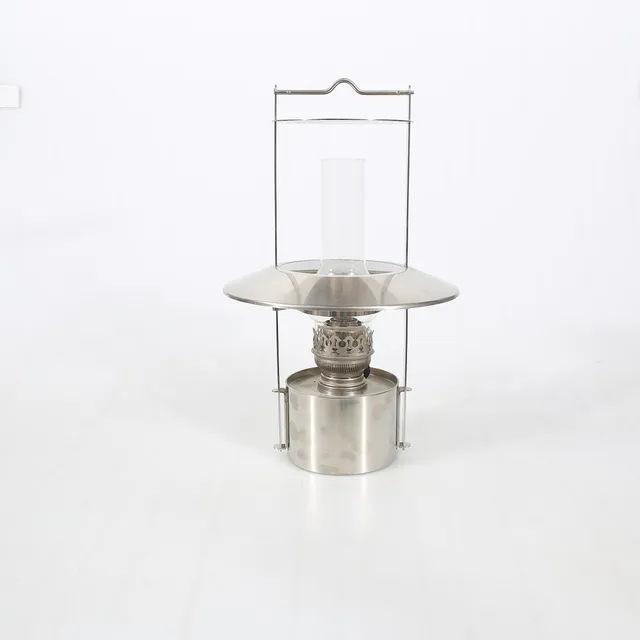 ERIK MAGNUSSEN. "Skeppslampan" rostfritt stål/glas, Stelton.