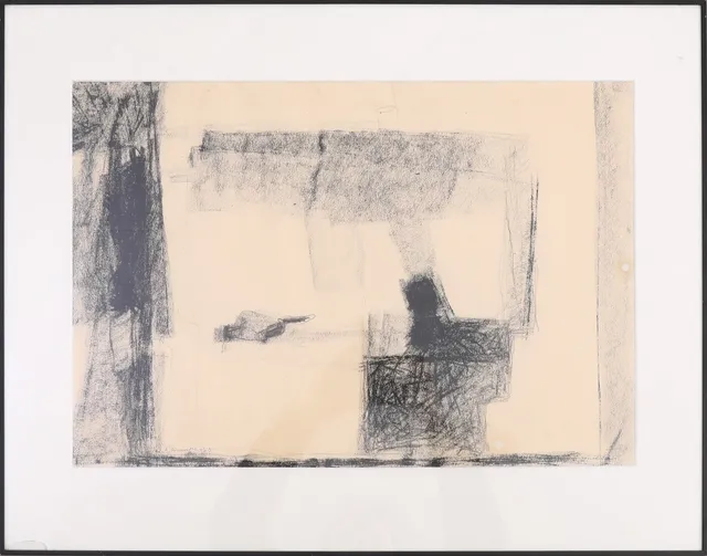 ARMAND ROSSANDER. teckning, signerad.