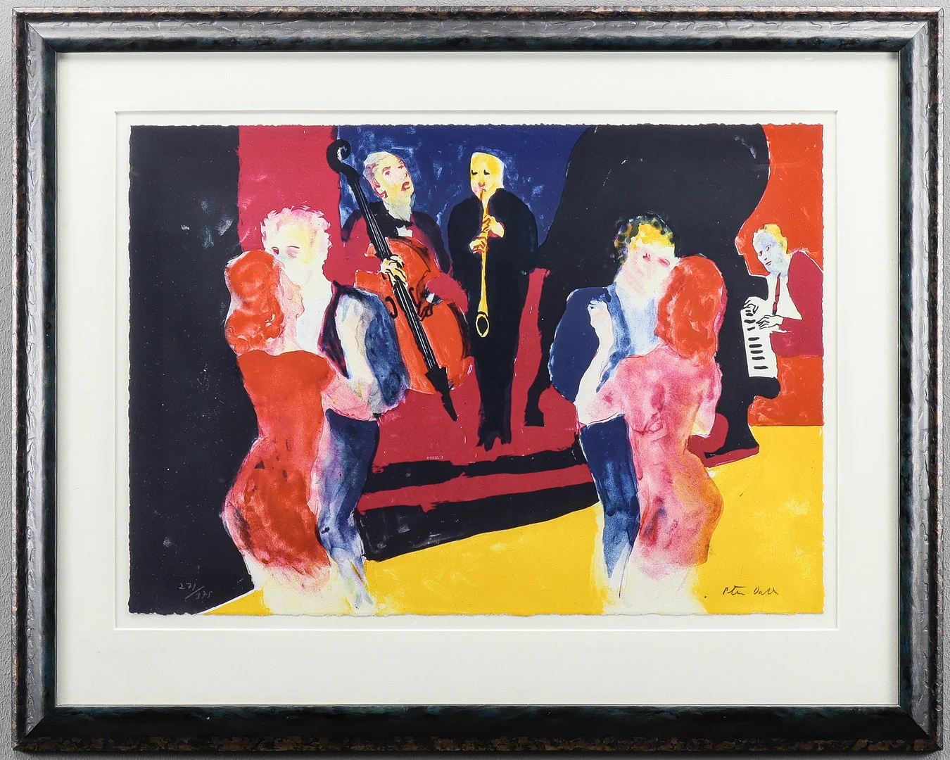 PETER DAHL. På dansgolvet. — Engravings & Prints — Karlstad Hammarö Auktionsverk