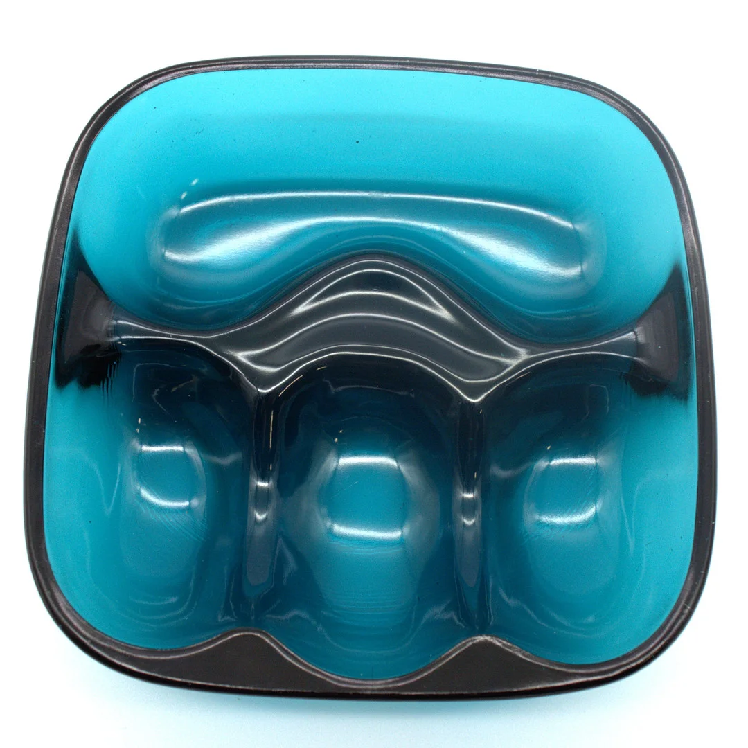 WILHELM WAGENFELD. GLAS DESIGNERSCHALE IM BAUHAUSSTIL, FÜR WMF GEISLINGEN, 1951 - 1959. — Art glass — Kunst- und Auktionshaus Kleinhenz
