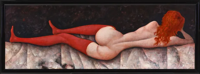 Scarpa, Gino — "Røde strømper" 1983