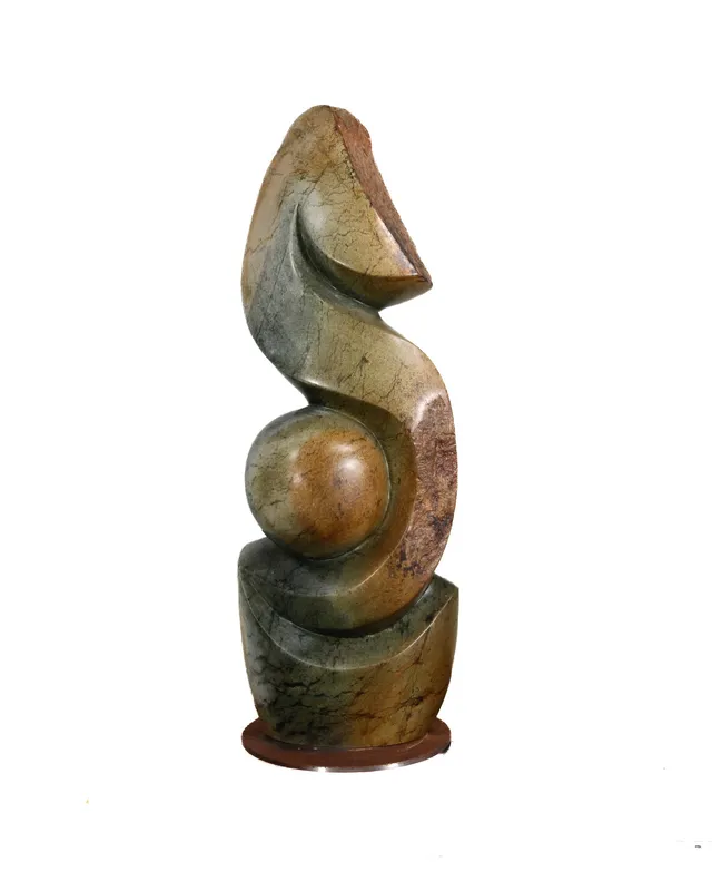 Unknown artist. Abstract stone sculpture
