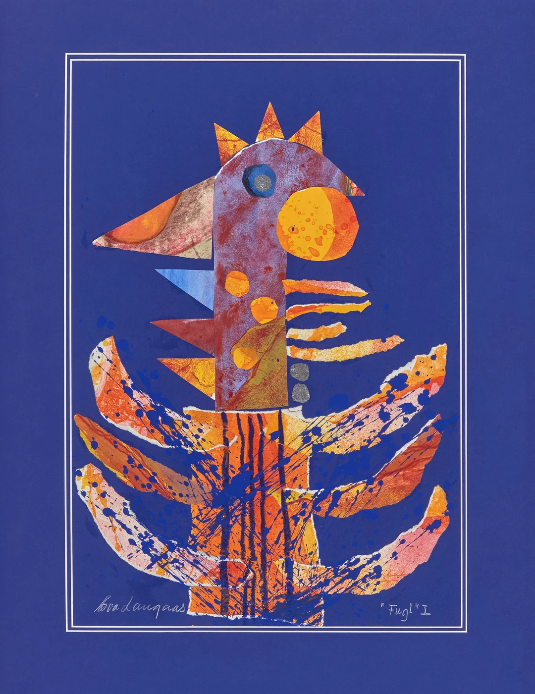 Langaas, Eva — "Fugl" I — Kunst/Øvrig billedkunst — Blomqvist