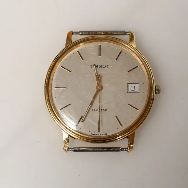 ARMBANDSUR, Tissot 18k guld.
