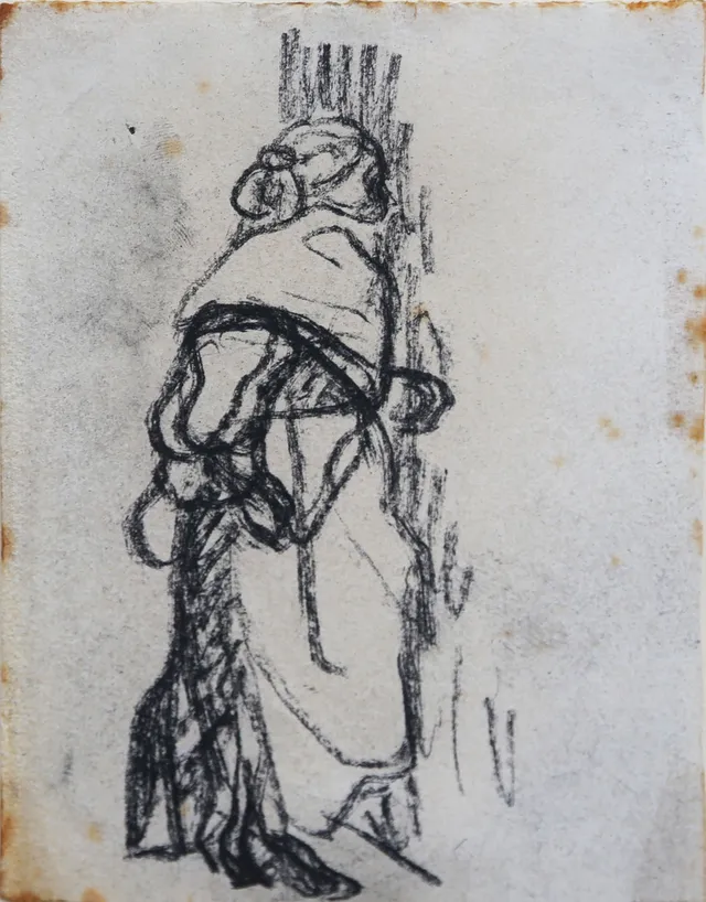 ISIDRE NONELL. Woman with a shawl.