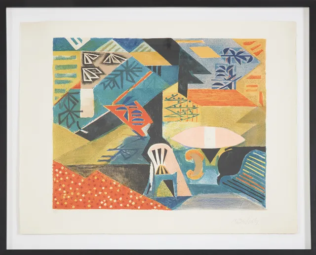 ANDRÉ LHOTE. Printemps, litografi, signerad och numrerad 249/275.
