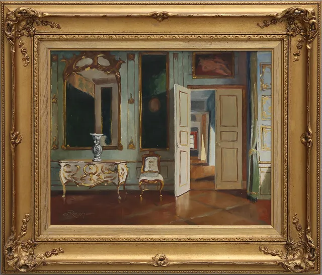 OSVALD RASMUSSEN. INTERIÖR.