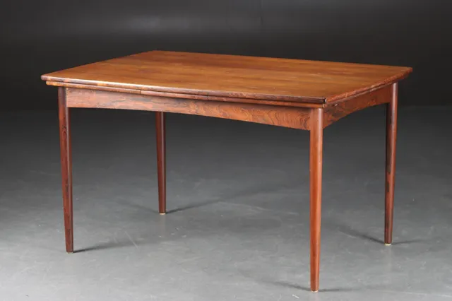 Spisebord af palisander med hollandsk udtræk, 1950-60'erne