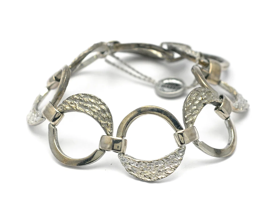 ARMBAND, silver, längd 20 cm, vikt 36,8 g. — Smycken/Armband — Kaplans