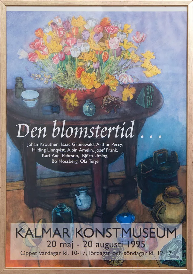 PLANSCH, Kalmar Konstmuseum, inramad, 1995.