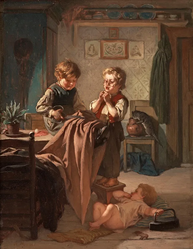 August Malmström, Odygd (Ordningens återställande).