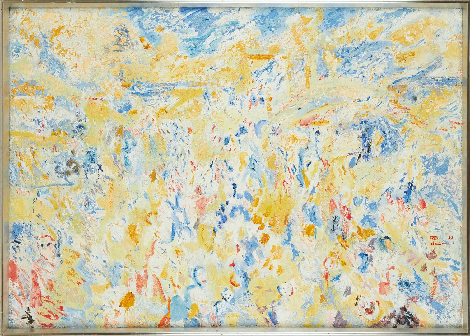 FRED ANDERSSON. Strandvy. — Paintings — Stockholms Auktionsverk Magasin 5