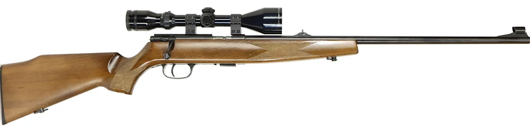 KULGEVÄR, fabrikat Krico, modell 300, kaliber .22lr, tillv.nr 374726. — Rifles — Walter Borg