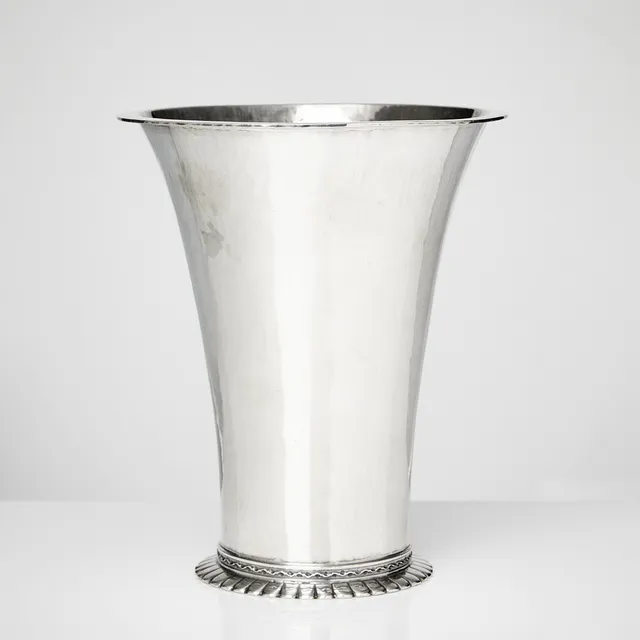 TORE KULLANDER. Bägare, silver, Borås 1969.