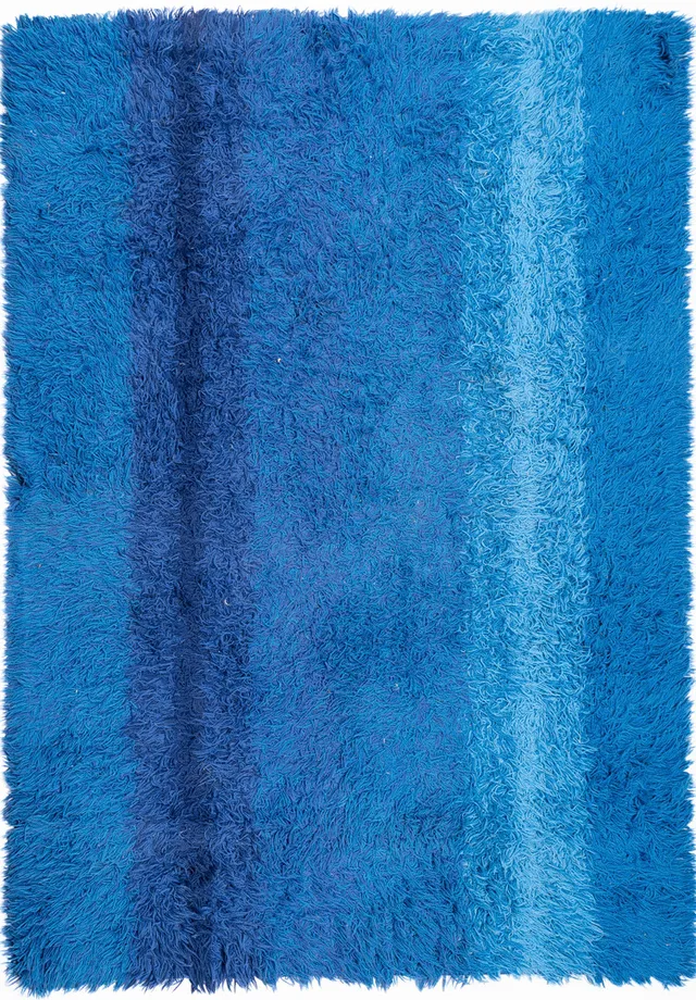 MATTA, rya, blå, 1960/70-tal. (140 × 192 cm).