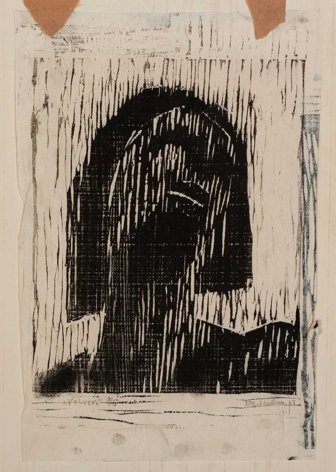 Hansen, Tore — "Volven" 1969 — Kunst/Grafikk — Blomqvist
