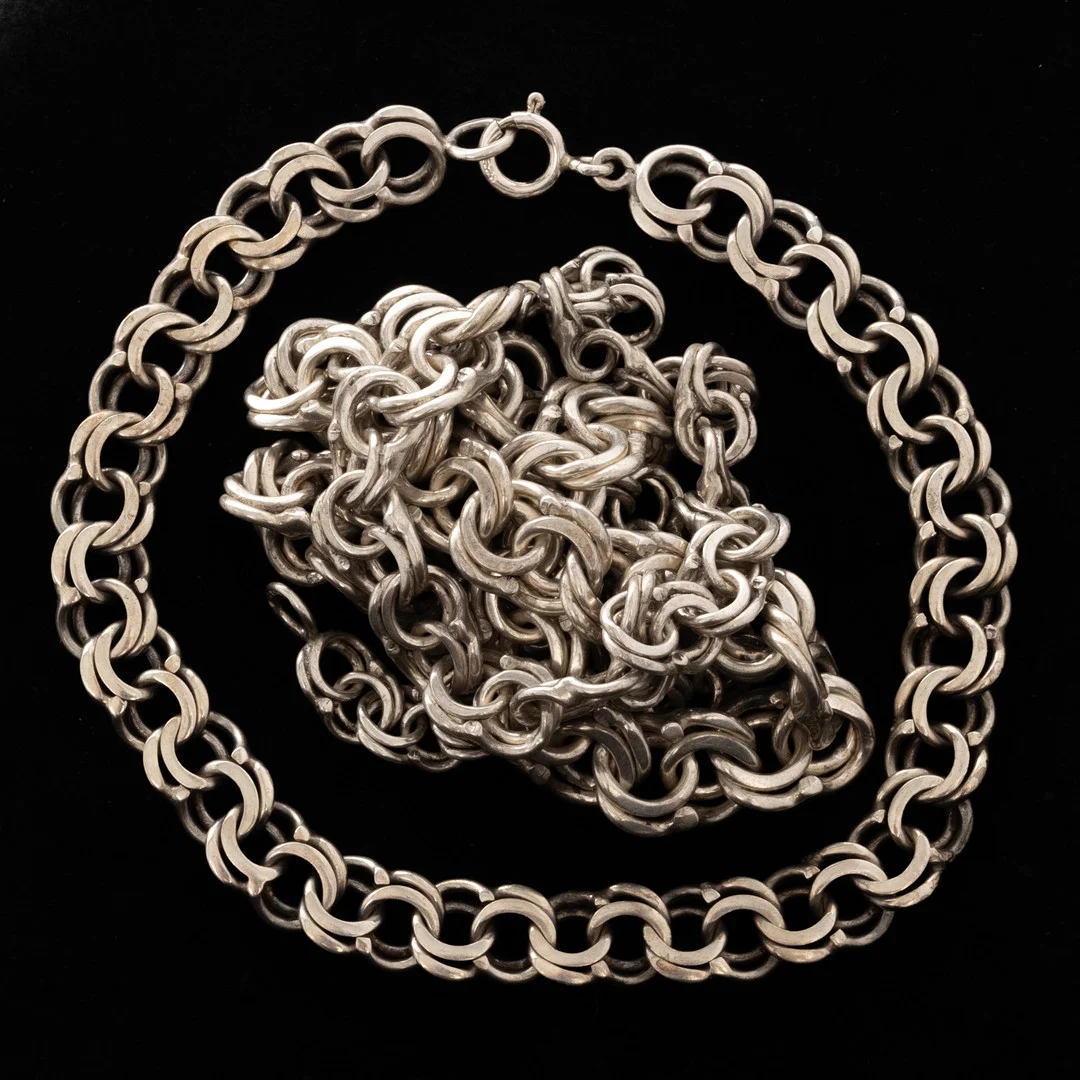 VICTOR JANSON. Set med collier & armband, Silver, Bismarck. — Jewellery — Garpenhus Auktioner