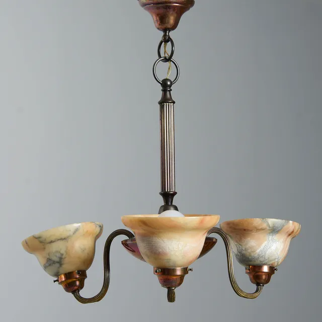 TAKLAMPA, Art deco, 1920/30-tal.