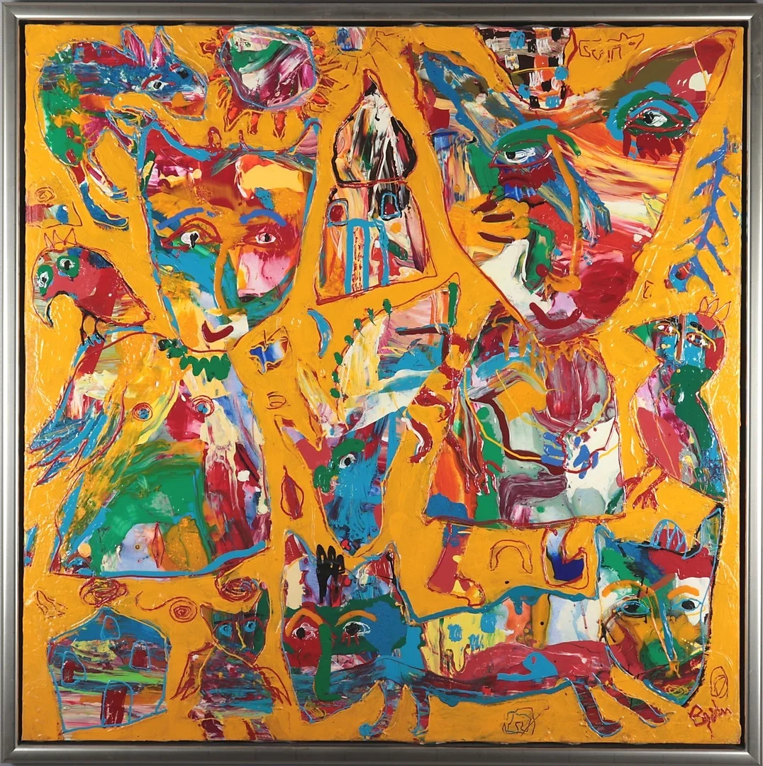 BJÖRN BJÖRNHOLT. olja på duk, signerad. — Paintings — Södermanlands Auktionsverk