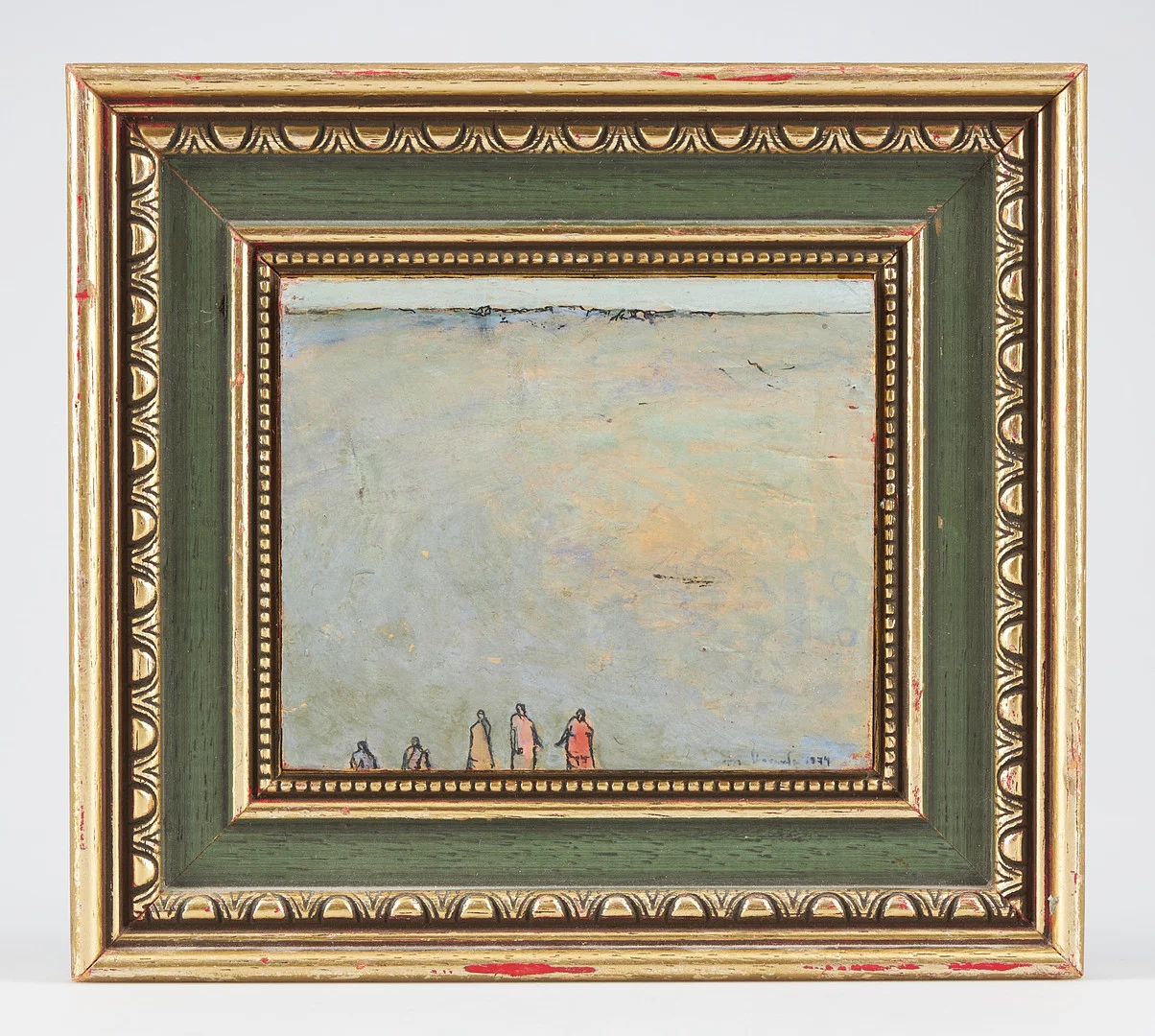 OLAVI VAARULA. "Vår", signerad samt daterad 1974, olja och blandteknik på pannå. — Paintings — Stockholms Auktionsverk Helsinki