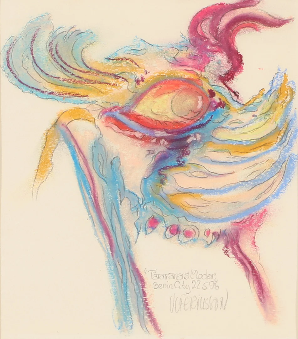 ULF ERIKSSON. Komposition,, blandteknik, signerad -96. — Paintings — Helsingborgs Auktionskammare