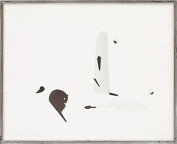 JAN MANKER. Komposition, litografi, signerad och numrerad 30/260.