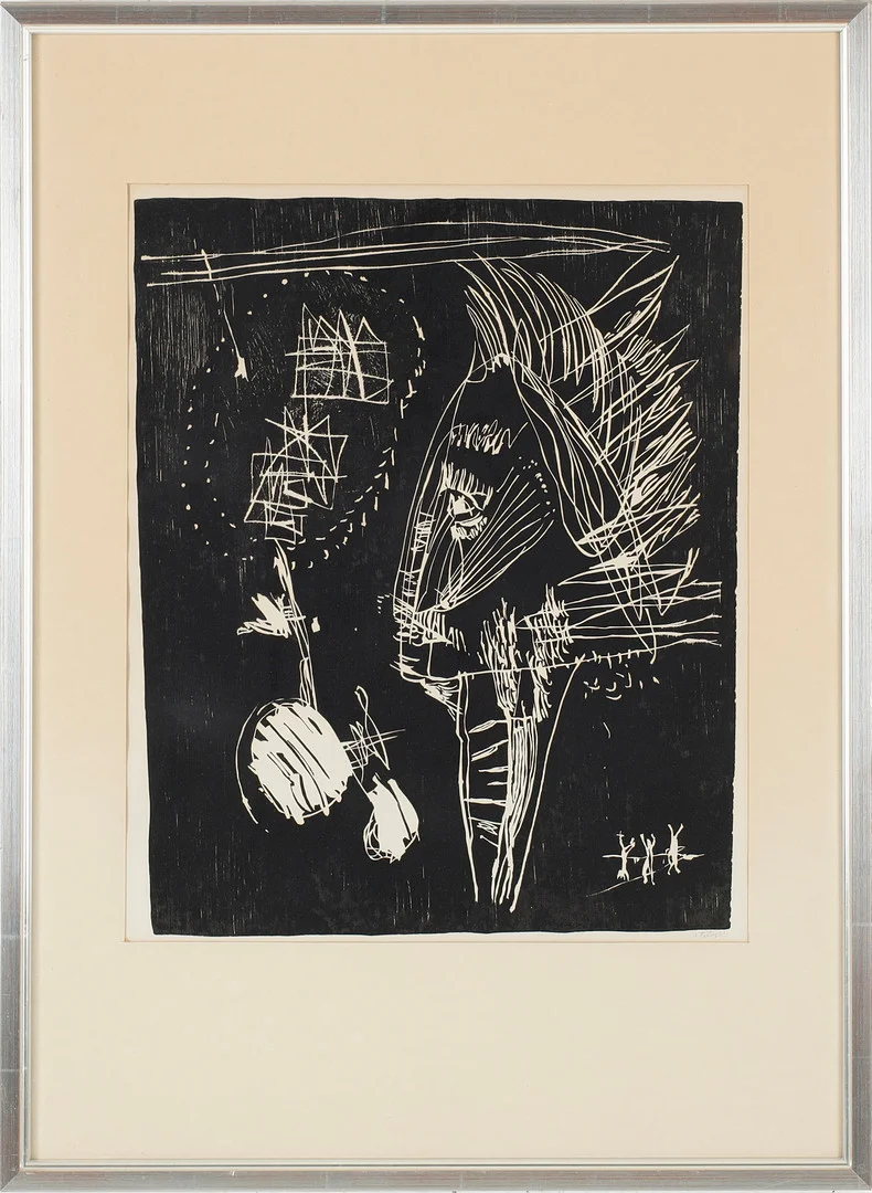HERMAN TALVIK. Utan titel. — Engravings & Prints — Stockholms Auktionsverk Magasin 5