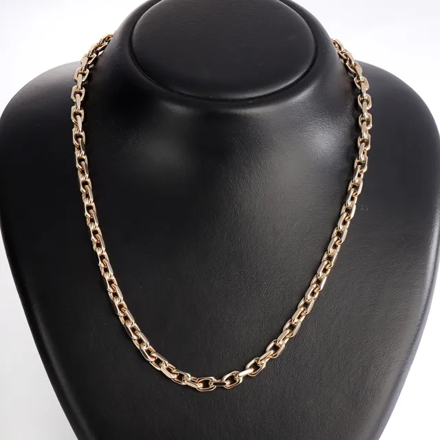 Bjarne Nordmark Henriksen. Anchor necklace of 8 kt. gold - 50 cm.