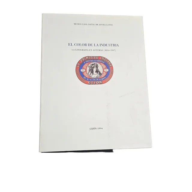 Libro. El color de la industria. La litografía en Asturias (1834-1937).