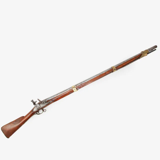 FLINTLÅSGEVÄR, reparationsmodell, m/1762-1815.