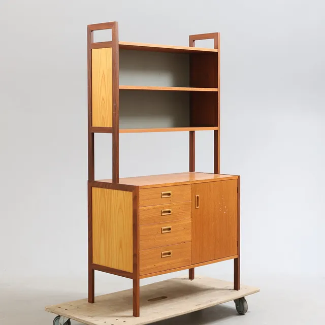 GILLIS LUNDGREN. bokhylla, "System", IKEA, 1960-tal.