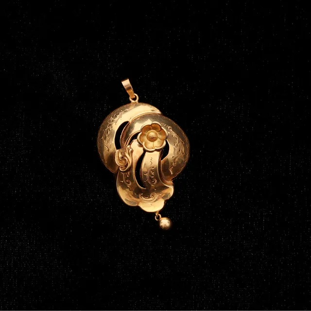 HÄNGE, 18K guld, 1957.