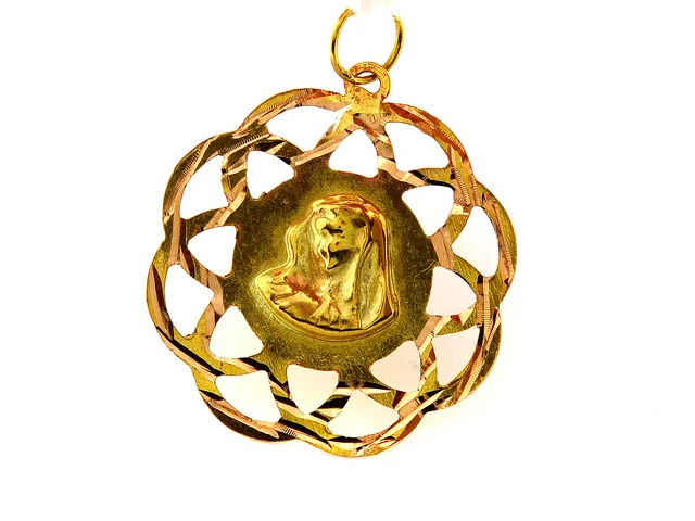 Hänge, buckligt 14K 0,8g