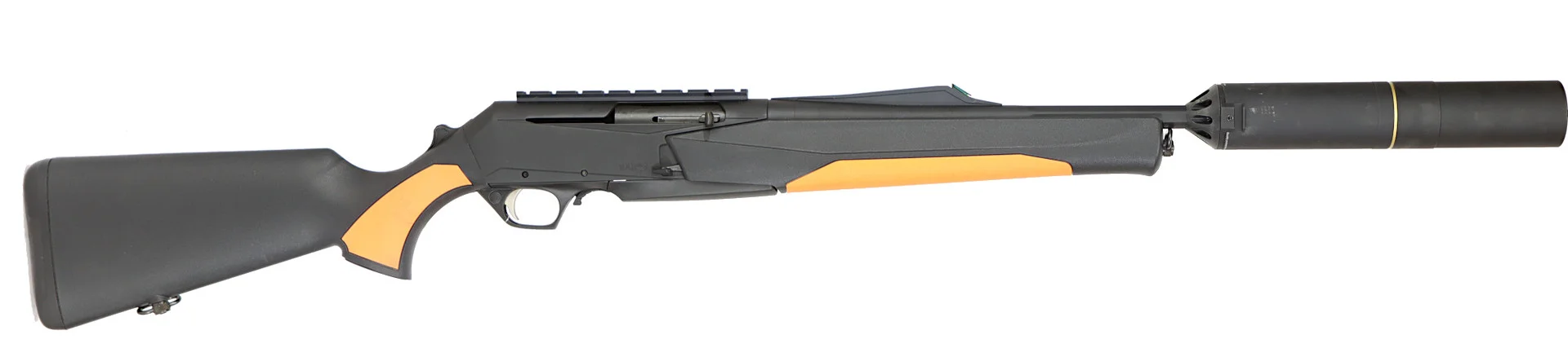KULGEVÄR MED LJUDDÄMPARE, Halvautomatisk, fabrikat Browning, modell BAR Tracke MK3 HC, kaliber .308W, tillv.nr 311ZR05123, se-nr SE2765607. — Rifles — Walter Borg