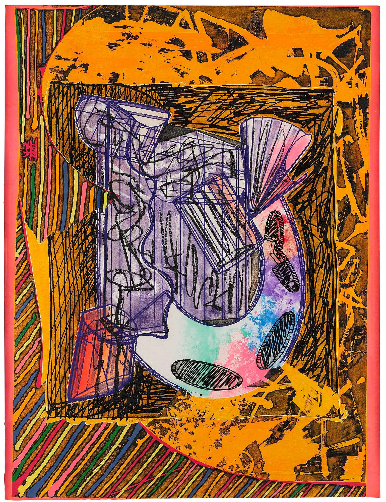 Frank Stella, "Bene come il sale", ur: "Italian Folktales". — Bukowskis