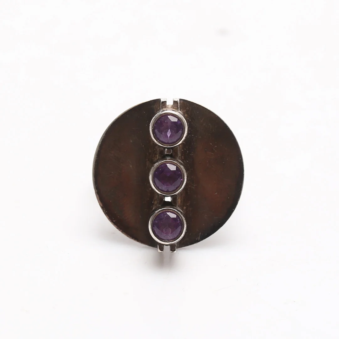 ELIS KAUPPI. Ring, silver, Kupittaan Kulta, Finland. — Rings — Gomér & Andersson Linköping