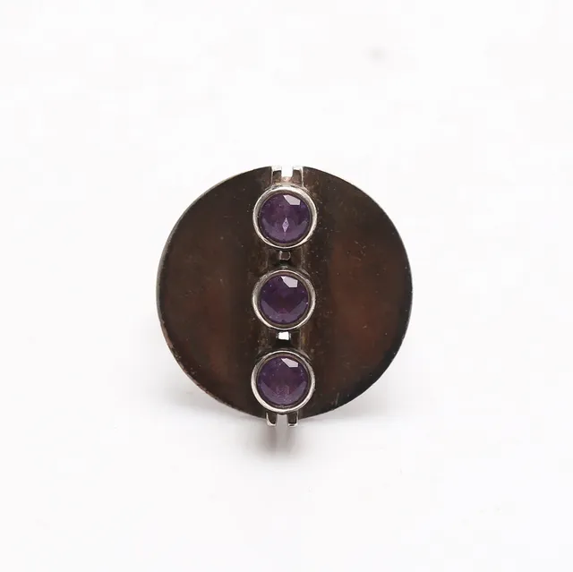 ELIS KAUPPI. Ring, silver, Kupittaan Kulta, Finland.