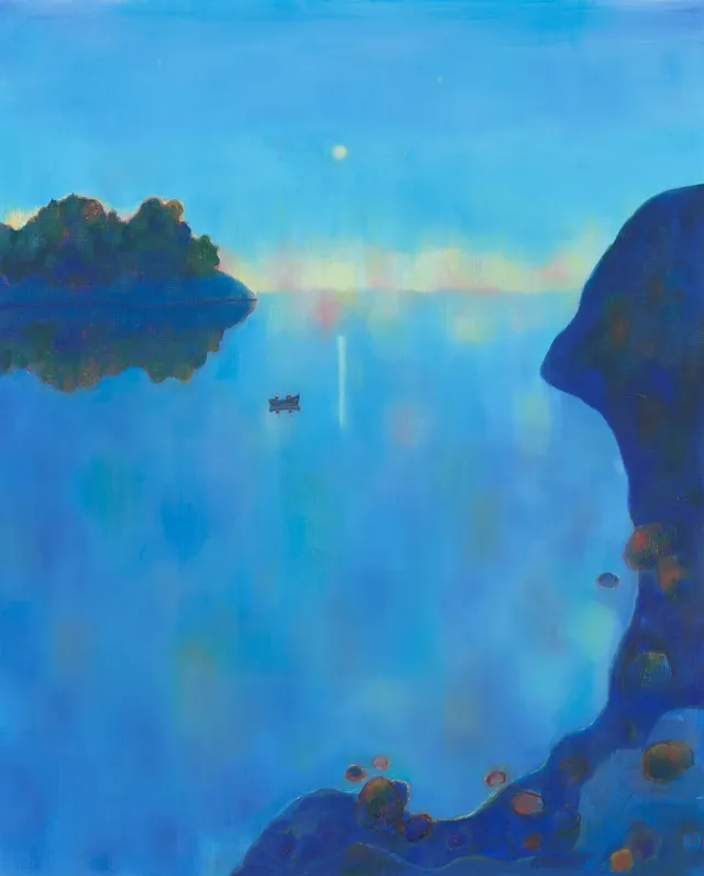 Sparre, Victor — "Fisketur i måneskinn" 1986