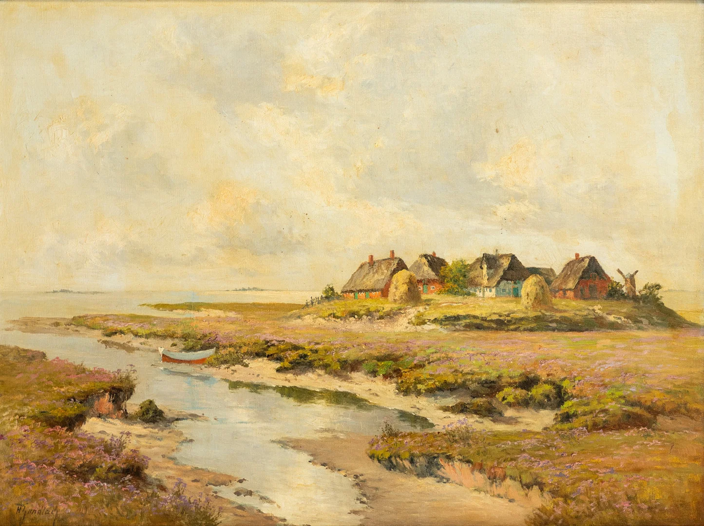 HENRY GUNDLACH (1884-1965). Halliglandschaft. — Paintings — Stockholms Auktionsverk Hamburg